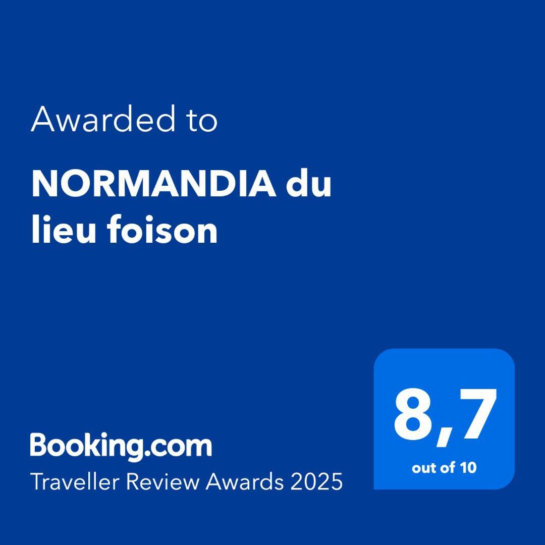 فيلا Normandia Du Lieu Foison Nonant المظهر الخارجي الصورة